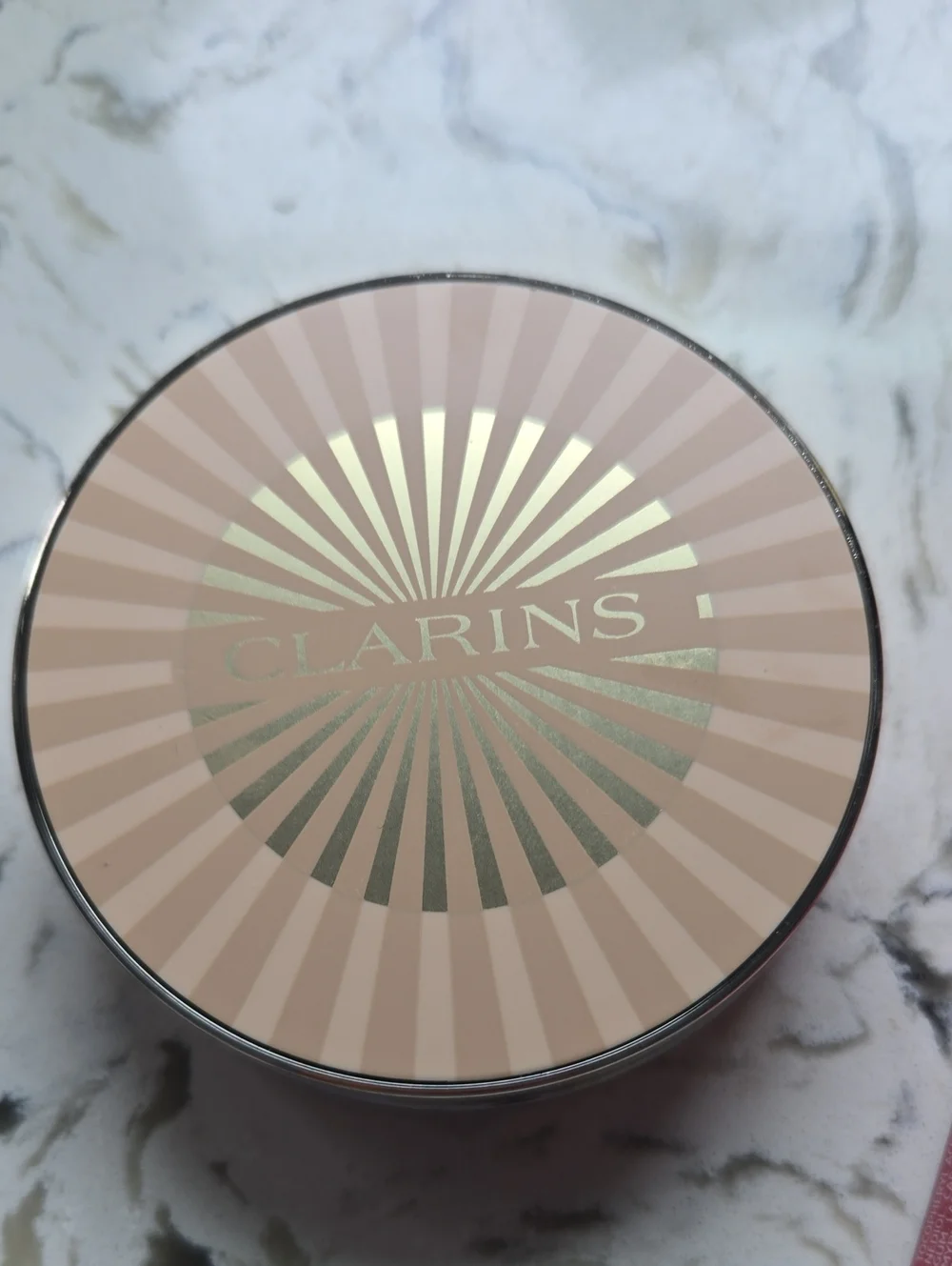 Clarins Bronzing Powder - Pink & Brown Packaging